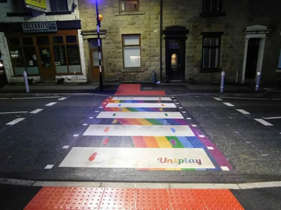 Image courtesy of The Shuttle, BwD Council Pedestrian Crossing
